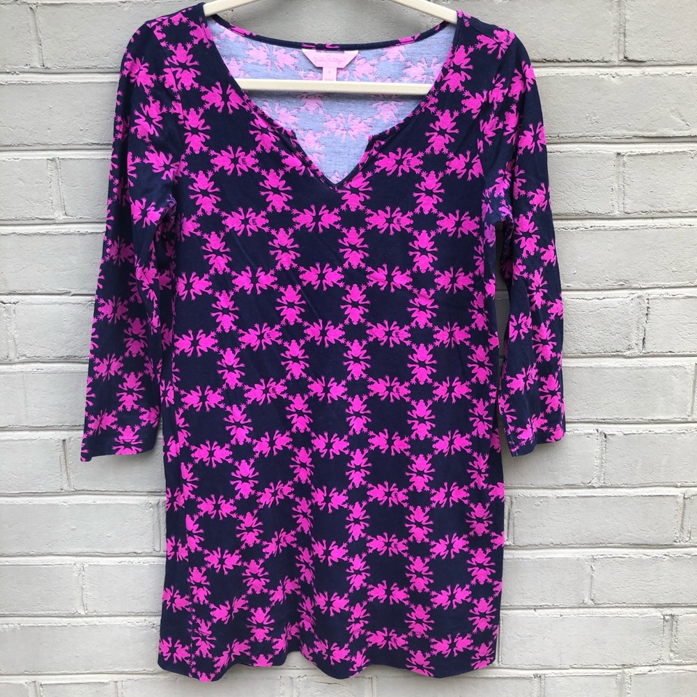 EUC Lilly Pulitzer Get Hoppy Gretchen Dress Size S